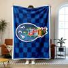 Beach towel FC Porto Soft and comfortable flannel Suitable for sofas living rooms outdoor camping travel and also makes a great anniversary gift