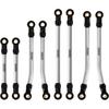 INJORA Stainless Steel Steering Links and High Clearance Links for Redcat Ascent-18 1/18 RC Crawler Upgrade