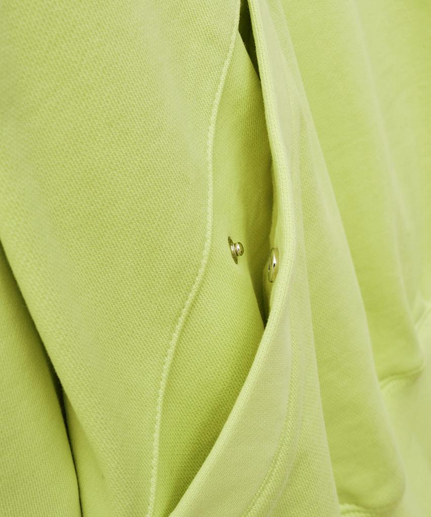 Худи Lugo с аппликацией и заклепками, неоново-желтое