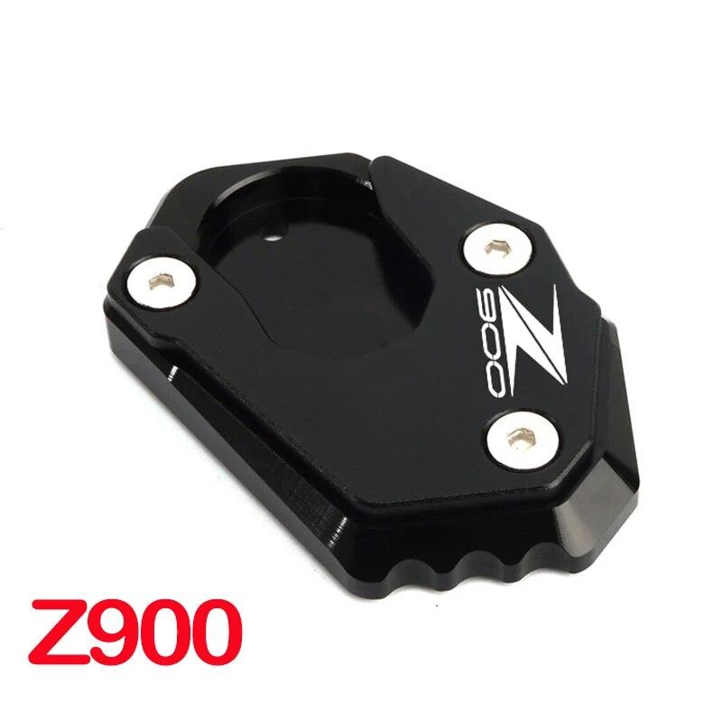 Боковая подставка для мотоцикла, удлиненная подставка, увеличенная пластина для Kawasaki Z 650 900 Z900 RS SE Z650 Z900RS 2017-2022, аксессуары