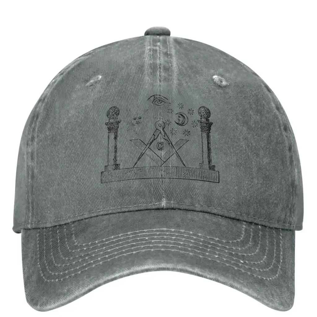 Freemasonry Casual Baseball Cap Spring Trucker Hat Dropshipping Tennis Skate Snapback Cap Men Women Stylish Baseball Caps