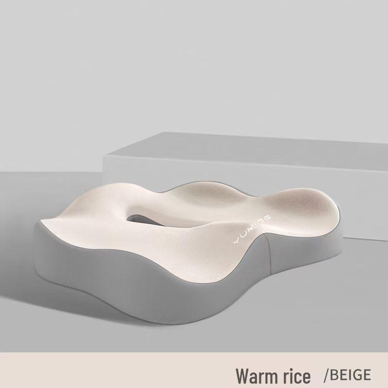 Подушка для копчика с эффектом памяти для снятия давления: Удобная поддержка для красивых бедер, подходит для всех сезонов.