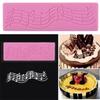 Cake Decoration Molds Music Lace Silicone Mold Lace Note Silicone Cake Wedding Cookie Chocolate Silicone Molds Pastry Tools