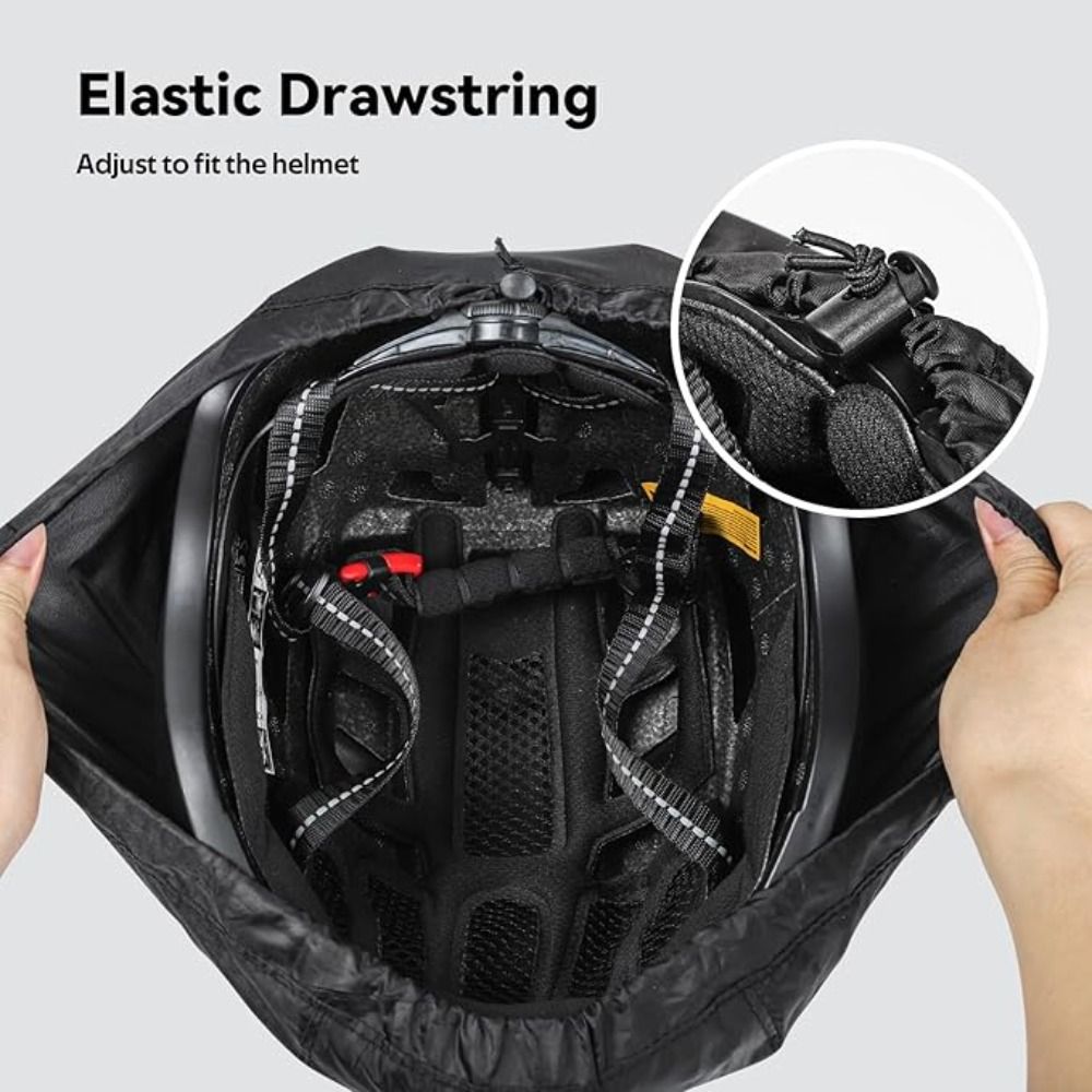 Чехол для велосипедного шлема со светоотражающей полосой, водонепроницаемый защитный чехол для шлема, экипировка для езды на велосипеде