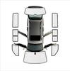 Полное покрытие для Volkswagen VW Transporter T5 SWB 2003~2015 Caravelle Multivan солнцезащитные шторки на окна автомобиля козырек на лобовое стекло аксессуары