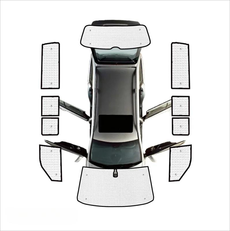 Полное покрытие для Volkswagen VW Transporter T5 SWB 2003~2015 Caravelle Multivan солнцезащитные шторки на окна автомобиля козырек на лобовое стекло аксессуары