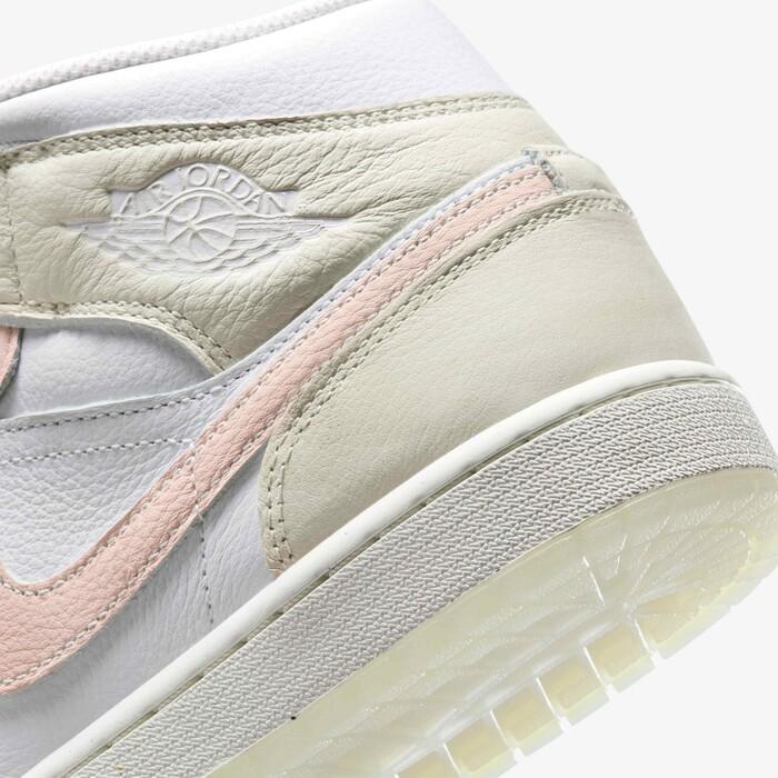 HJ6654-100 Nike Air Jordan 1 Mid Мягкий Розовый (Мужской)