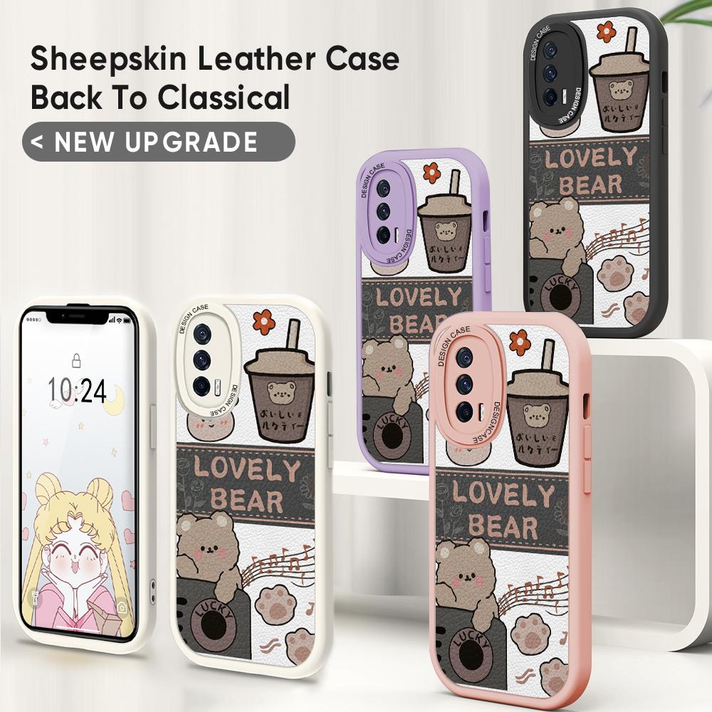 Популярный чехол для телефона из искусственной кожи для Realme 10 C35 C31 C30 Realme GT Neo2 Realme 8 Pro 7i C17 Narzo 20 Pro Realme 6i, мягкая задняя крышка