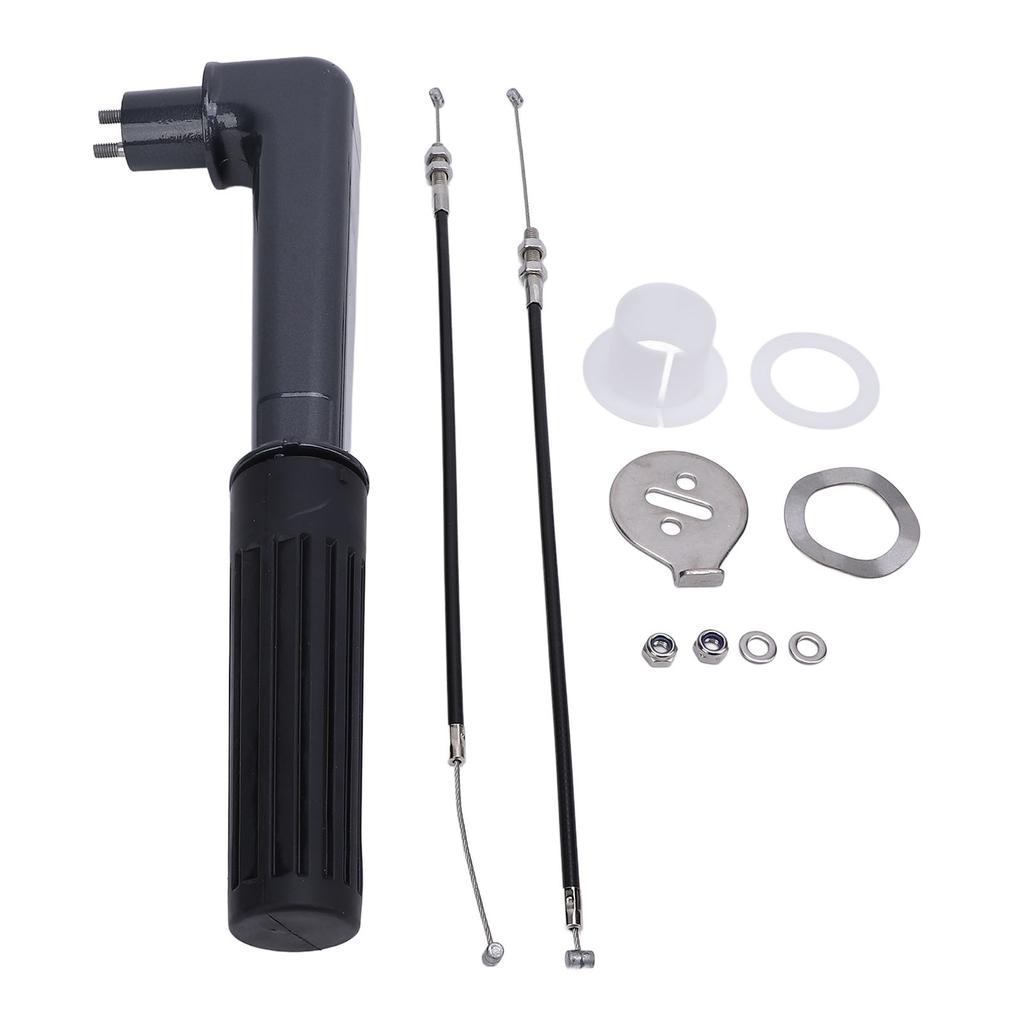 Outboard Motor Throttle Handle Assembly 3B2S63011 1 Aluminum Steering Handle for 2 Stroke 9.8HP Outboard Motor