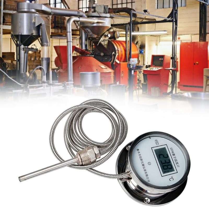 Промышленные цифровые термометры Резьбовые зонды Системные термостойкие цифровые термометры Подходят для котельной линии