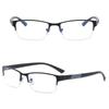 Hot Sale Business Office Classic Half Frame Metal Diopters Unisex Trend New Men Women Reading Glasses