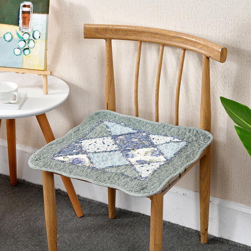 Подушка для стула с завязками, подушка для стула, фермерский дом, цветочное кухонное обеденное сиденье G