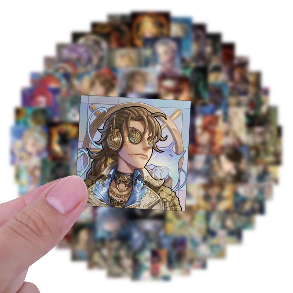 80 New Styles of The Fifth Personality Treasure Essence Avatars Graffiti Stickers Decorate Refrigerator Personalized Stickers