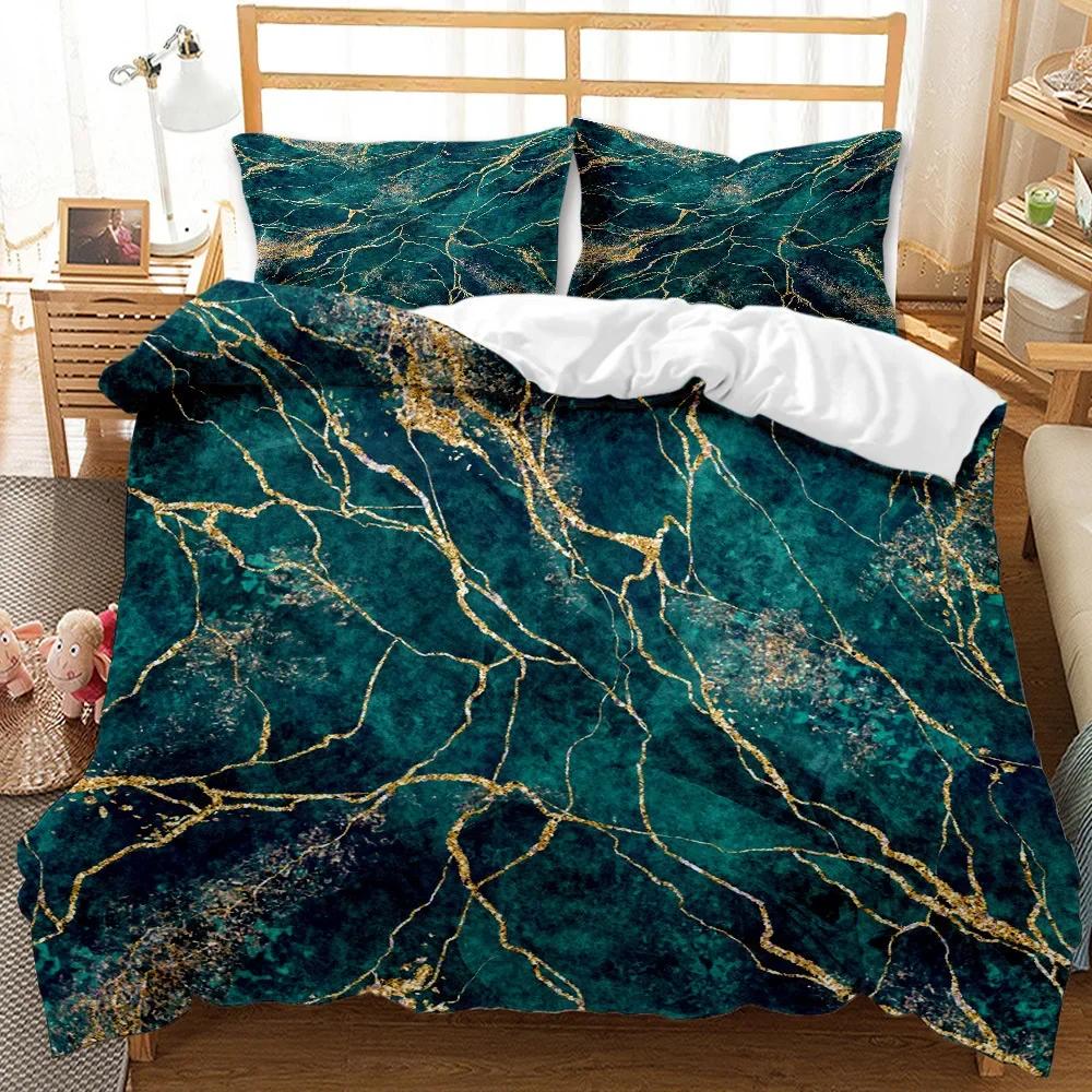 Comforter S Simple Personalized Watercolor Painting Bedding Set Winter S Kids Adult Bedding Geometric Bed Sets