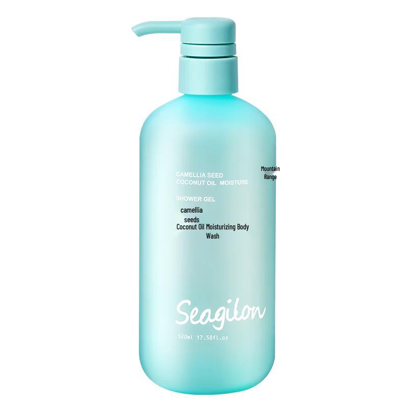 Seagilon Увлажняющий гель для душа с маслом семян камелии и кокосовым маслом 520 мл