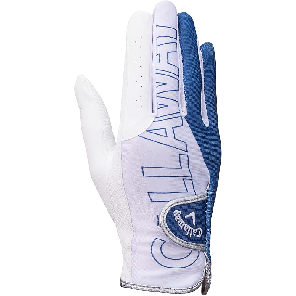 Женские перчатки Callaway CHEV DUAL Темно-синие 20 см для обеих рук