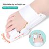 Unisex Hallux Valgus Appliance Relieve Pain Portable Foot Hallux Valgus Braces Rotatable Adjustable Daily Wear for Foot Supplies