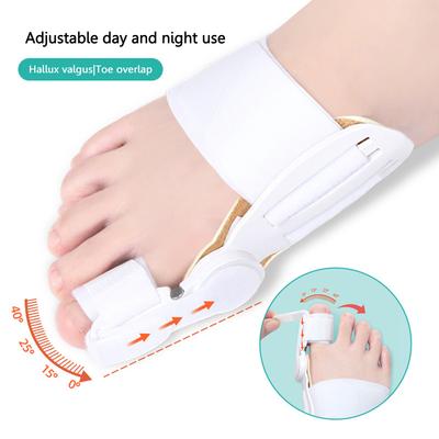 Унисекс приспособление от вальгусной деформации большого пальца стопы, облегчающее боль, портативный бандаж для большого пальца стопы, вращающийся, регулируемый, для ежедневного ношения, для принадлежностей для стопы