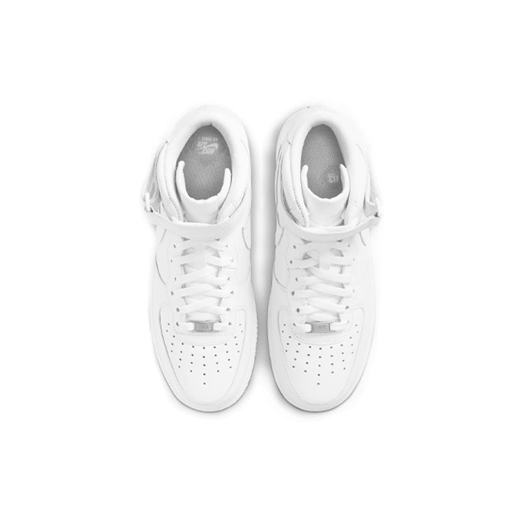 Nike Мужские кроссовки Nike Air Force 1 Mid 07 Triple White Мужские Кроссовки CW2289-111