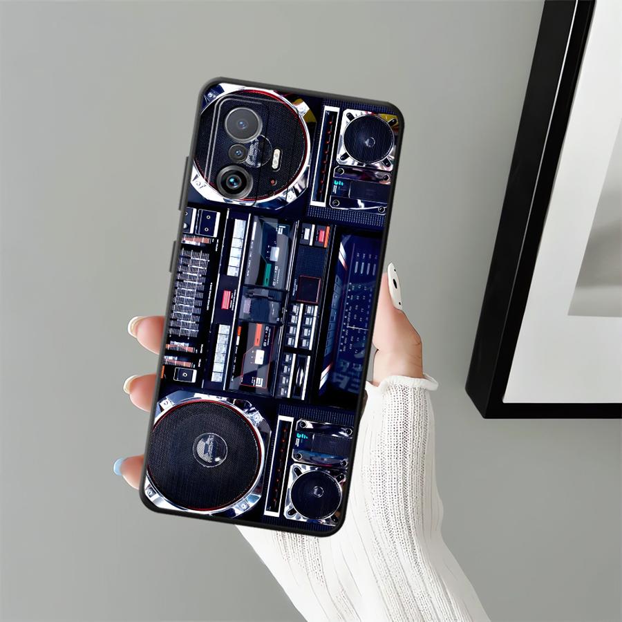 Чехол для Xiaomi Mi 14 13 Lite 12T Pro 11 12X 12 11T 10T Funda Чехол для телефона Диктофон