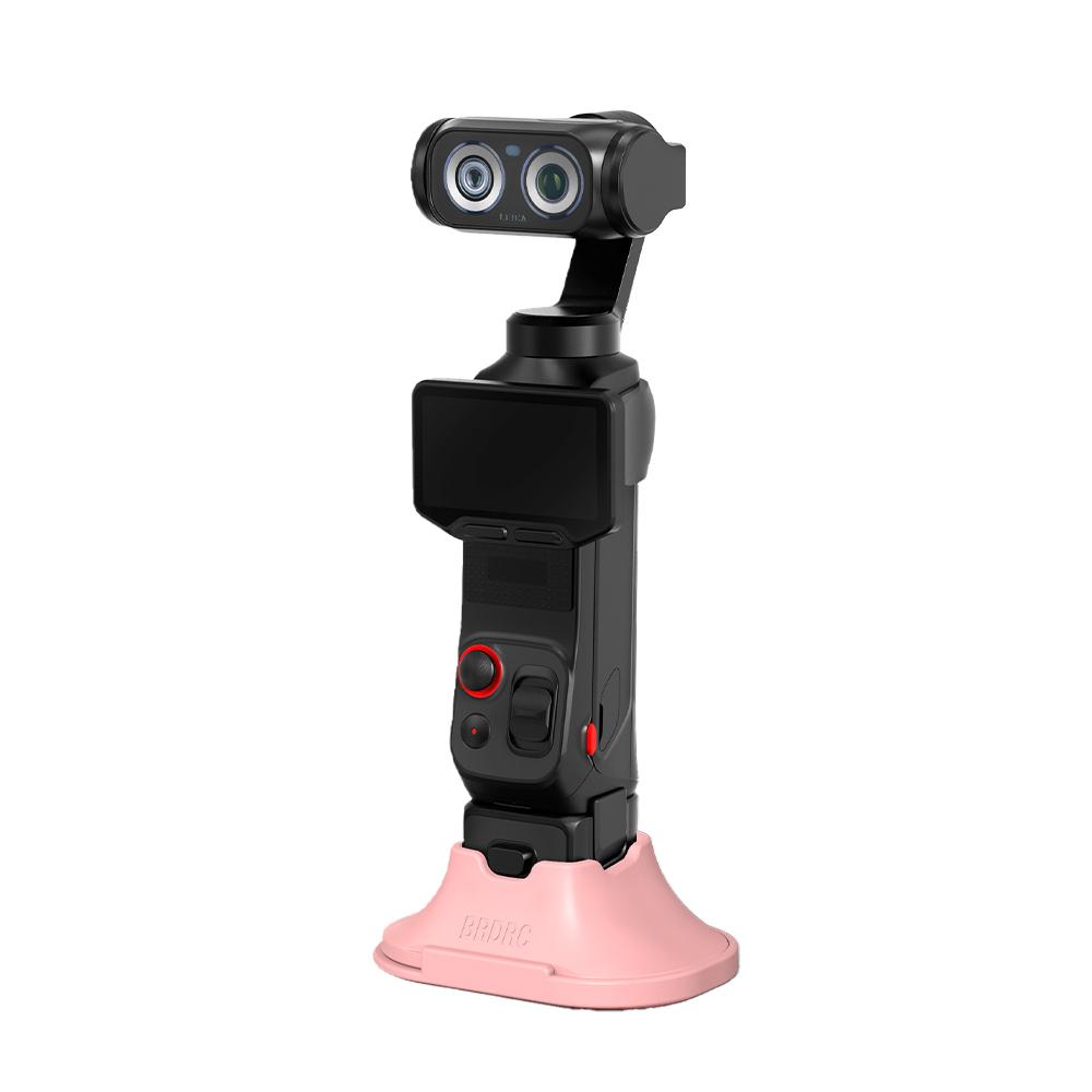 Настольное крепление BRDRC для камеры Insta360 Luna Ultra, устойчивая настольная опорная стойка, основание для автомобильного крепления, нескользящие аксессуары