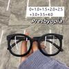 Round Frame Reading Eyewear For Women Ultra Light Eye Protection Presbyopia Eyeglasses Anti Blue Light Far Sight Eyewear To +4.0