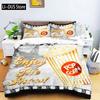 Узор хлопушки для кинофильма, Комплект постельного белья с одеялом, Пододеяльник, Комплект для кровати, Покрывало, Наволочка, Комплект постельного белья размера кинг/квин
