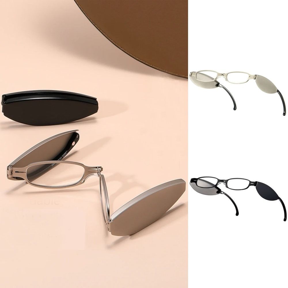 Portable Presbyopia Eyeglasses Foldable Magnifying Read Eyewear Reading Glasses  Unisex