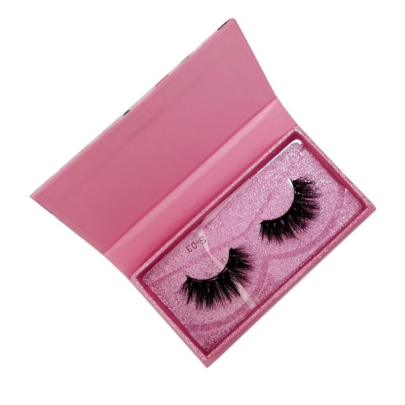 Private Label Natural 3d Vegan 5 Magnets Magnetic Faux Mink False Eyelashes No Glue No Eyeliner