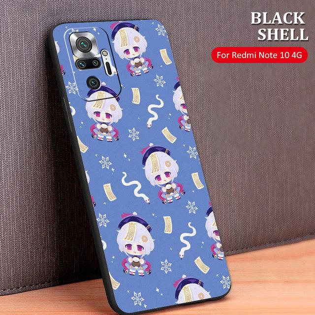Чехол для телефона для Xiaomi Redmi 9s 9t 9a 10 Pro 11 K40 8 9 8t 9c K50 K40s 11t 11s аниме Genshin Impact Чехол с принтом