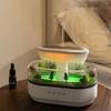 White Aroma Humidifier Decoration Ultrasonic Fragrance Diffuser Raindrop Air Humidifier  Room