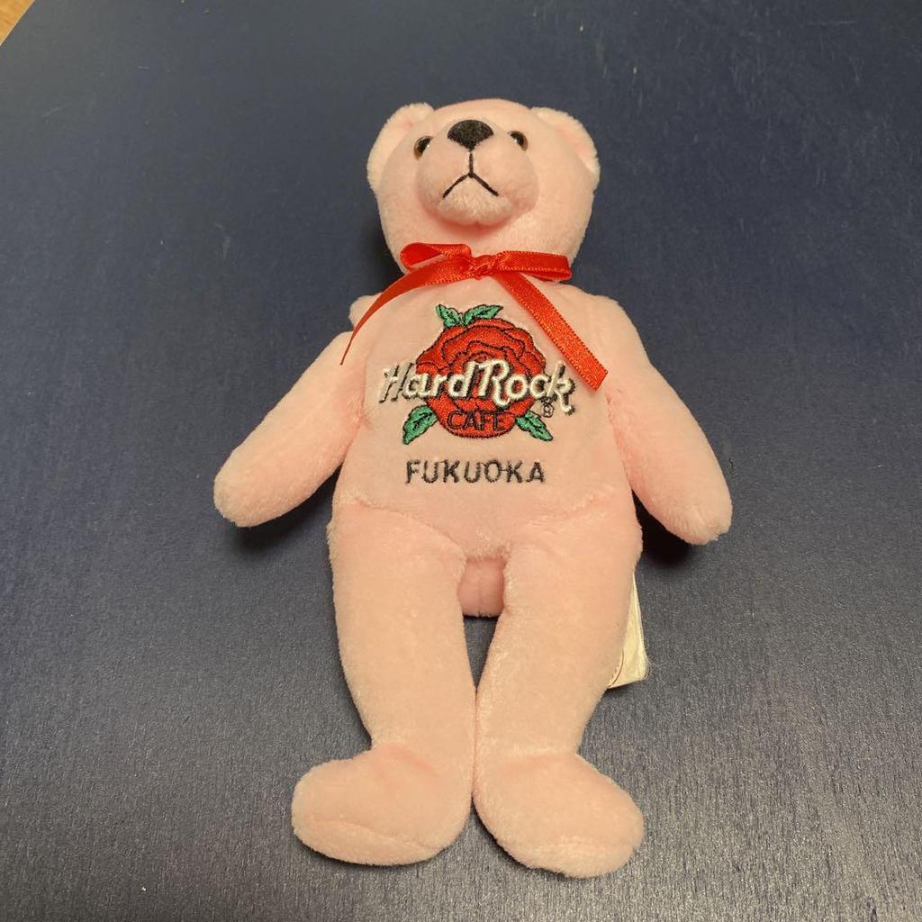 [USED] Hard Rock Cafe Fukuoka 2003 Limited Edition Teddy Bear
