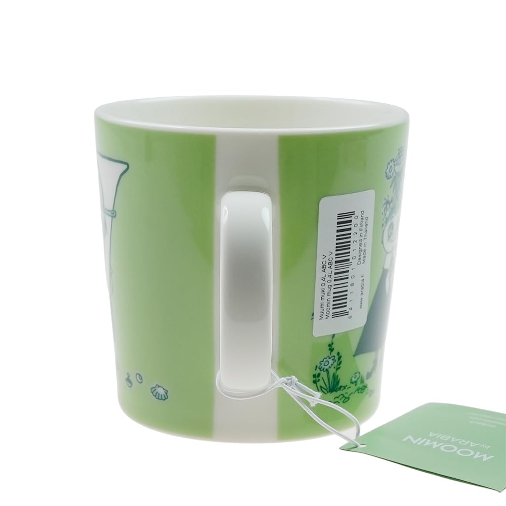 Arabia Moomin Alphabet Mug 400ml "V" [Used]