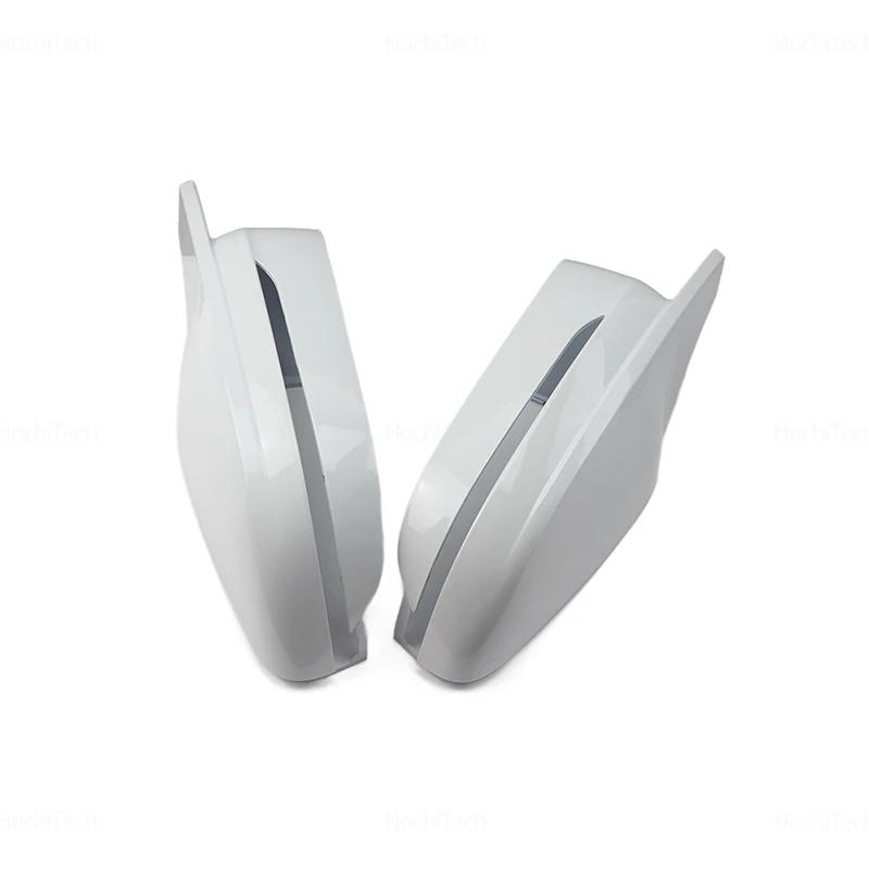 For BMW 3 4 5 7 8 Series G20 G21 G30 G38 G22 G23 G11 G12 G15 G16 Replacement Rearview Bright White Side Mirror Covers Cap