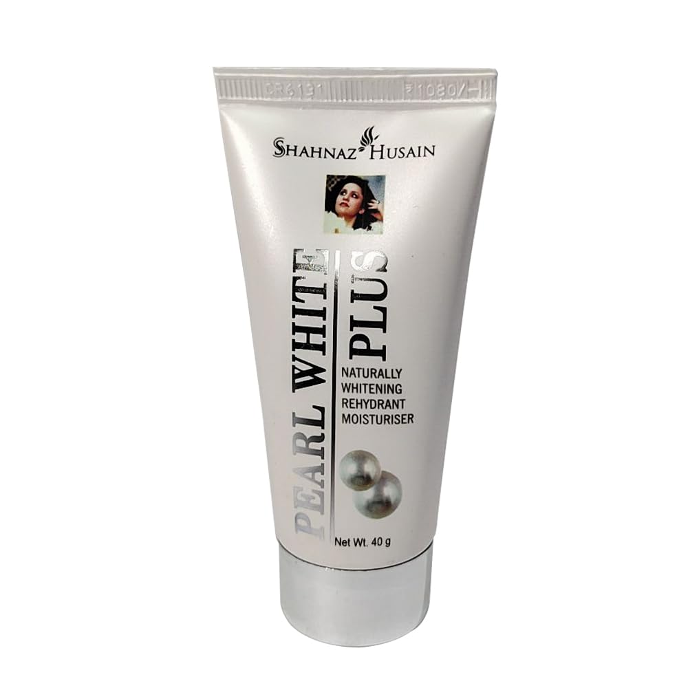 Shahnaz Husain Pearl Cream Face Moisturizer Radiance Glow Cream for Smooth Even Tone Daily Skincare 40g Hydrating Glow