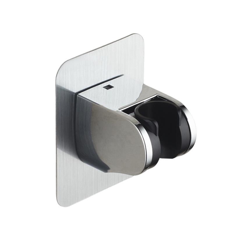 Adjustable Shower Bracket with Drying Fixture and Large Panel Shower Head