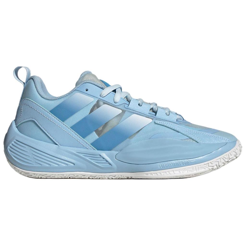 Adidas Xenoburst Versatile Comfortable Fabric Shock Absorbing Breathable Low Top Basketball Shoes Unisex Sneakers Light-Sky-Blue JR4375
