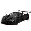 1/24 Alloy Diecast McLaren P1 GTR Sports Car Model, Simulation Sound and Light Pull Back Toy Car, Metal Supercar Model Toy Gift