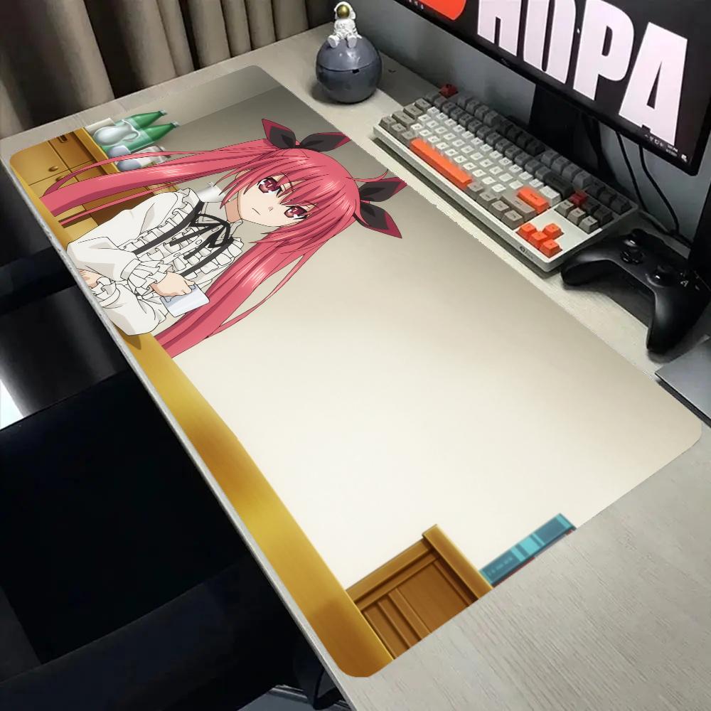 Аниме DATE A LIVE Котори Ицука Коврик для мыши Большой коврик для мыши Цветок XXL Игровая клавиатура Коврик для компьютерного стола Игровой коврик для мыши Большая мышь