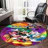 Customizable M-Mickey (11) Round Non-Slip Carpet - Ideal for Garden, Picnic, Office, Perfect for Decoration, Suitable For All Seasons