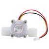 1Pcs Water Hall Flow Effect Sensor Control Flowmeter G1/4 For Water Cooler