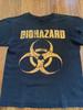 Винтажная хлопковая футболка Biohazard Band для унисекс GE524