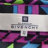 Givenchy 90-е Сделано в Японии Старая Геометрический узор Рукав 3/4 Рубашка Оверсайз Женская Б/У