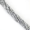 30-200Pcs Rondelle Austria Faceted Crystal Glass Beads Loose Spacer Beads for Jewelry Making