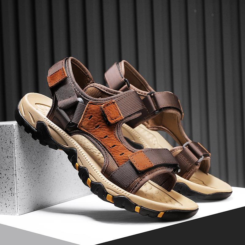 Fashion Summer Casual Sandals for Men 2024 New Sports Shoes Men Outdoor Fashion Sandals for Male Beach Shoes Platform Men Sandals