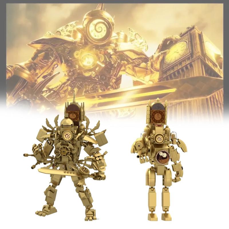 Skibidi Toilet Block Set With Abs Plastic Construction For Creative Building Enthusiasts