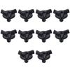 10Pcs Plastic Motorcycle Helmet Visor Screws Motorcycle Helmet Accessories  For Motorcycle Helmet