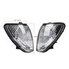 Передние угловые указатели поворота подходят для Toyota Land Cruiser FJ100 1998-2006, Белый рассеиватель Корпус указателя поворота Замена