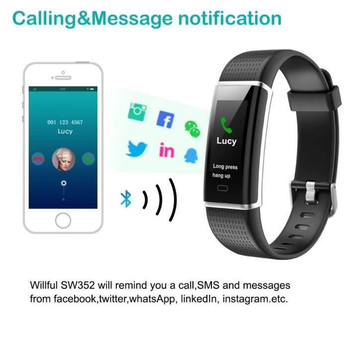 Фитнес-трекер, Фитнес-трекер Часы Активность с монитором сердечного ритма умные часы 1146