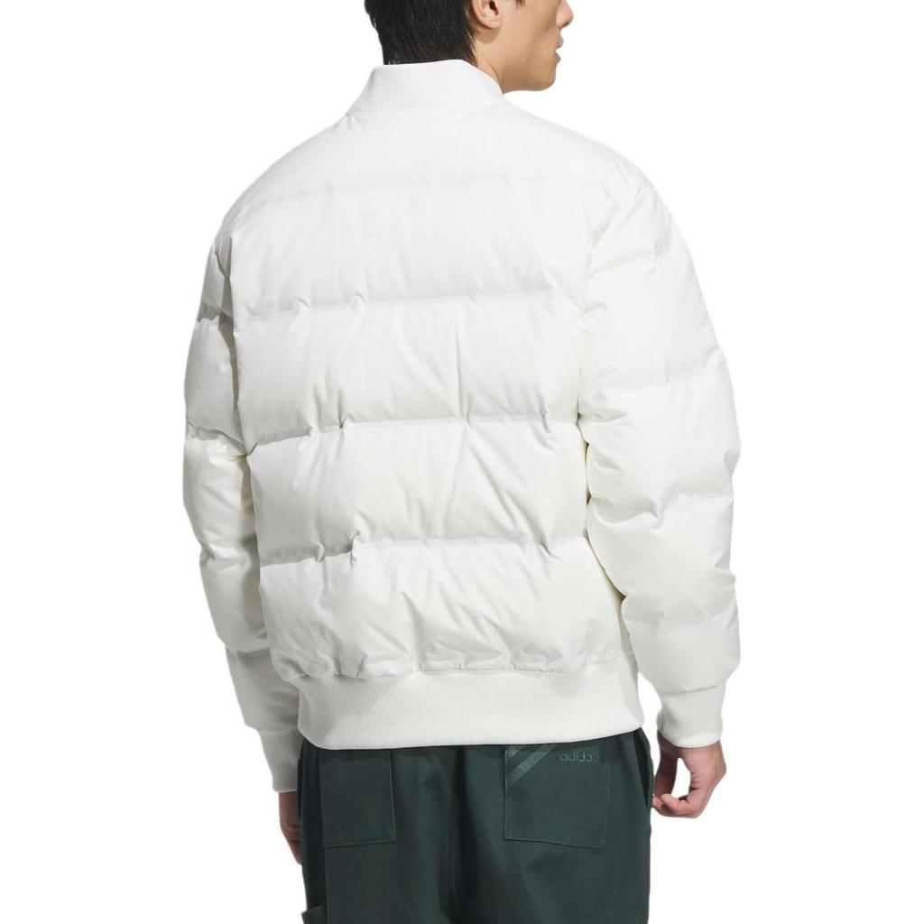 adidas Оригинальная повседневная спортивная теплая куртка Chillax Lwd Outdoor, белая куртка унисекс JL8410